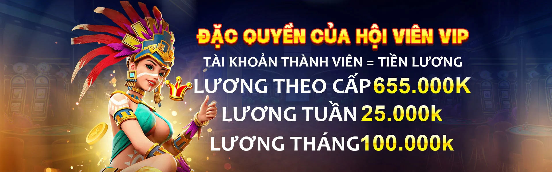 Câu lạc bộ VIP choang casino với các đặc quyền độc quyền